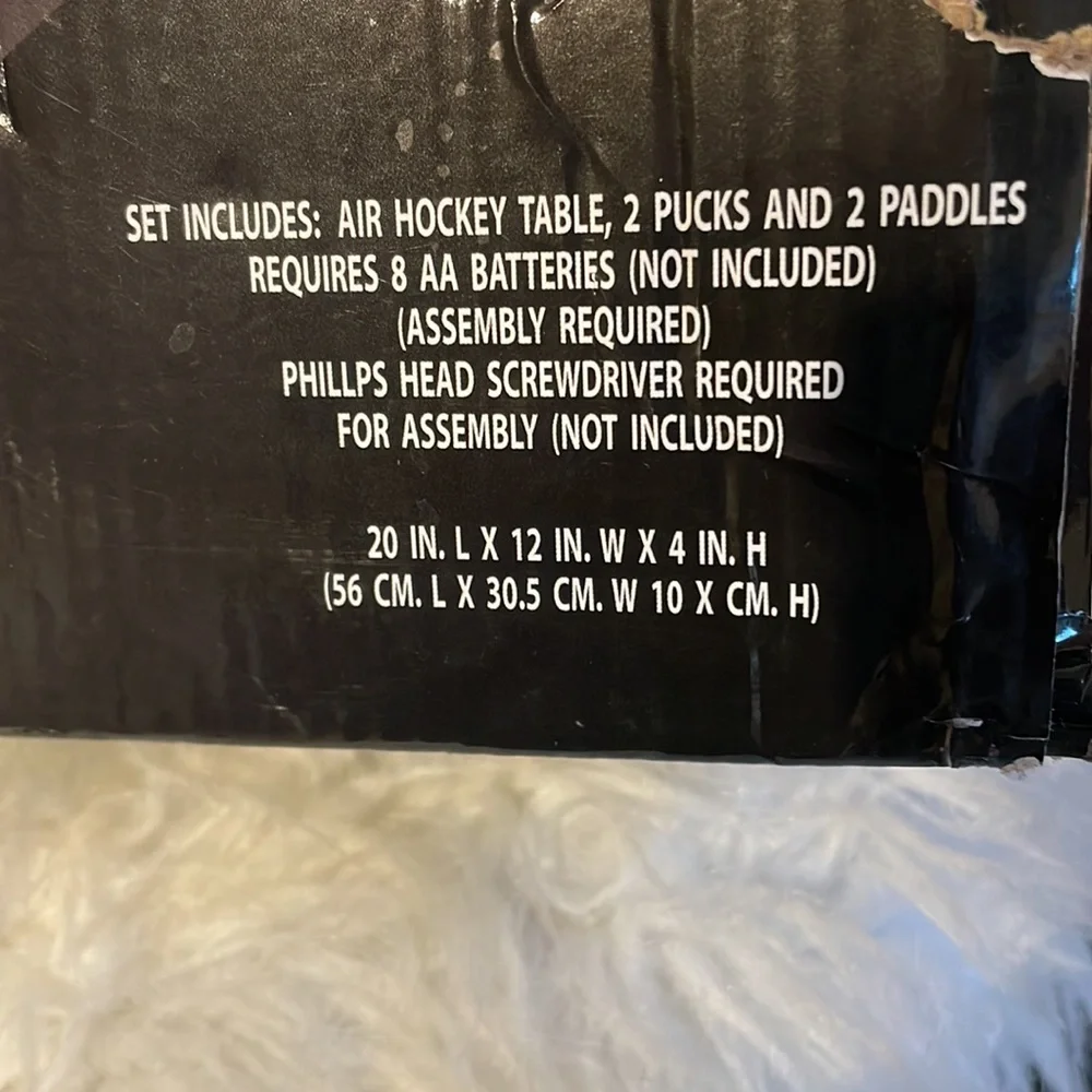 TABLE TOP AIR HOCKEY